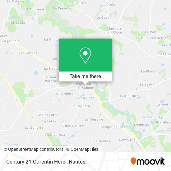Century 21 Corentin Herel map