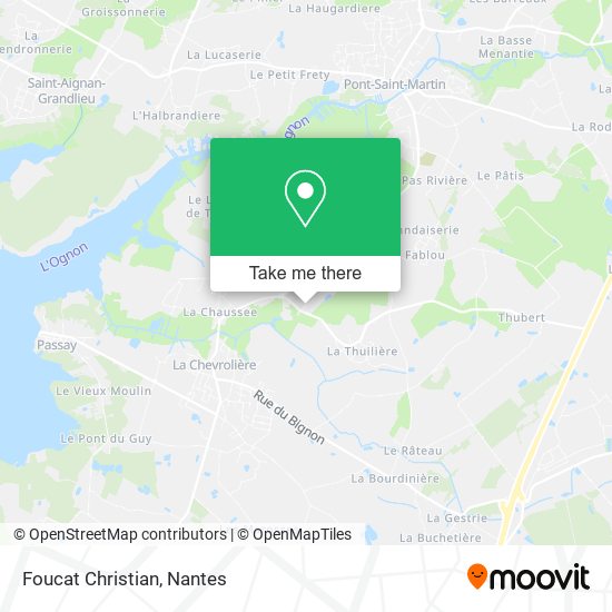 Foucat Christian map