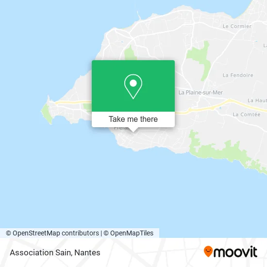 Mapa Association Sain