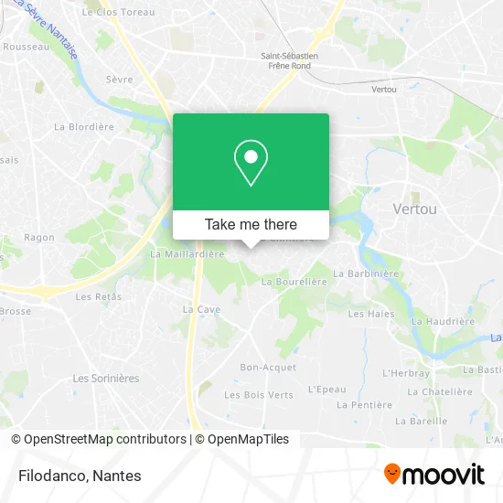 Filodanco map