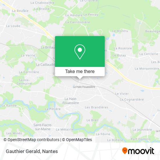 Gauthier Gerald map