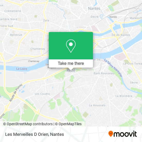 Les Merveilles D Orien map