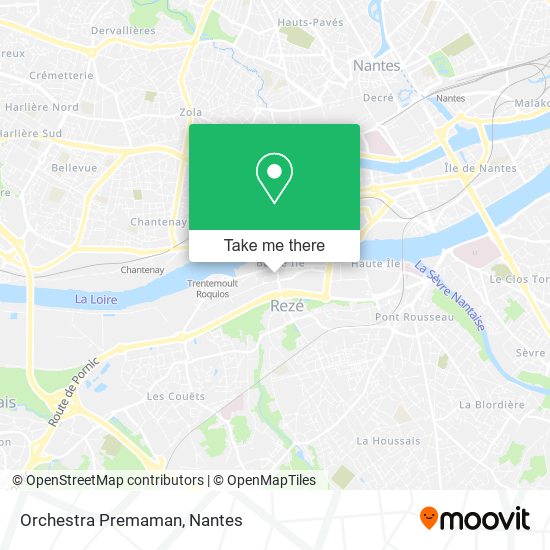 Orchestra Premaman map