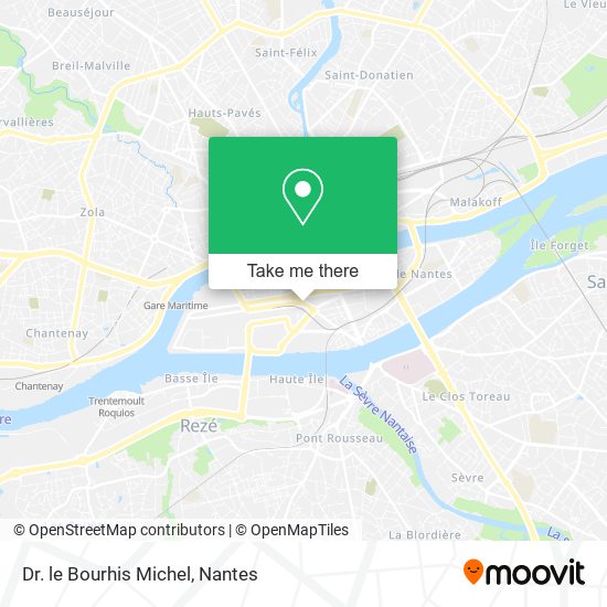 Dr. le Bourhis Michel map
