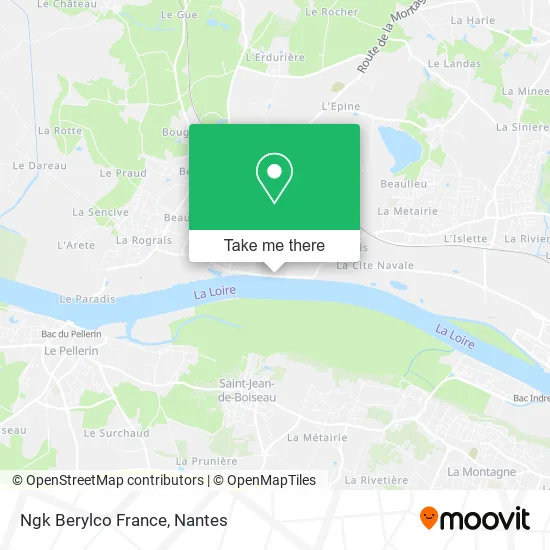 Ngk Berylco France map
