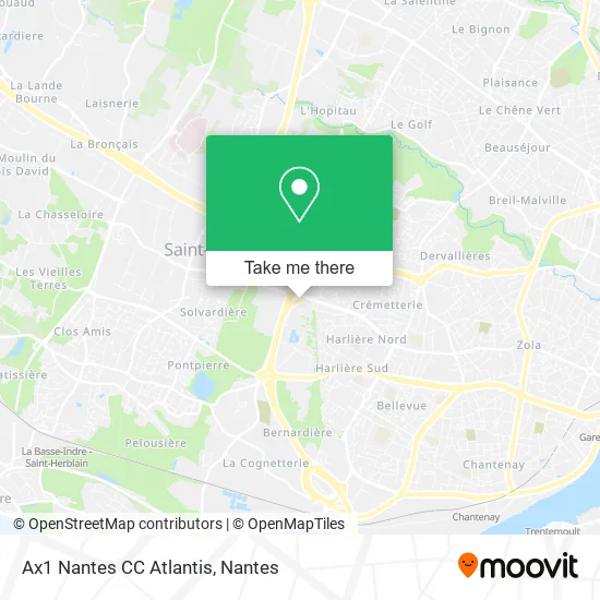 Mapa Ax1 Nantes CC Atlantis