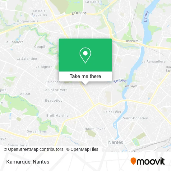 Kamarque map