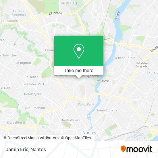 Jamin Eric map