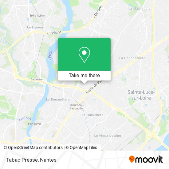 Tabac Presse map