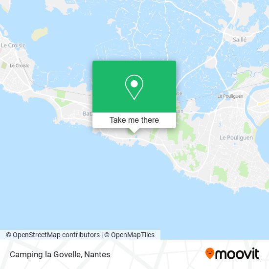 Mapa Camping la Govelle