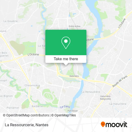 La Ressourcerie map