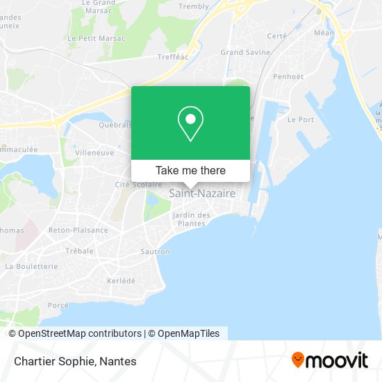 Chartier Sophie map