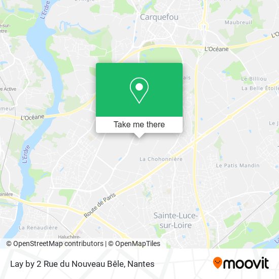 Lay by 2 Rue du Nouveau Bêle map