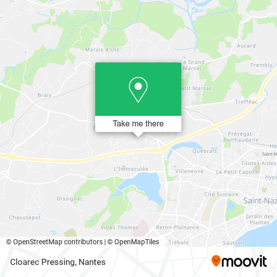 Cloarec Pressing map