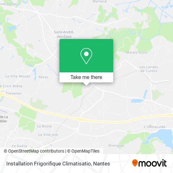 Installation Frigorifique Climatisatio map
