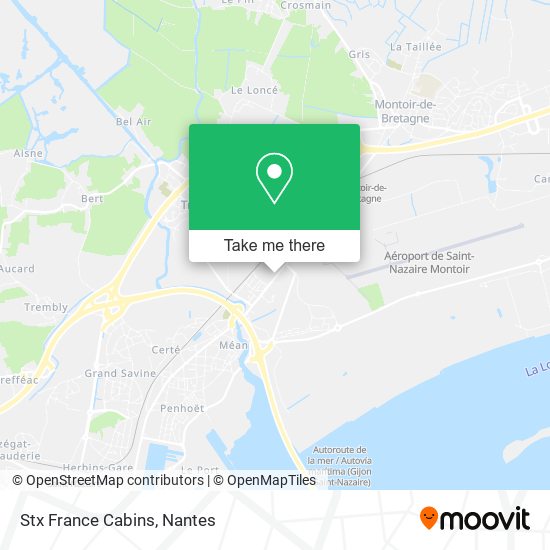 Stx France Cabins map