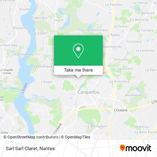 Sarl Sarl Claret map
