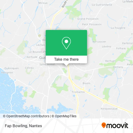 Fap Bowling map