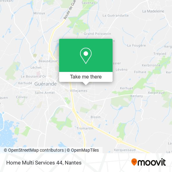Mapa Home Multi Services 44