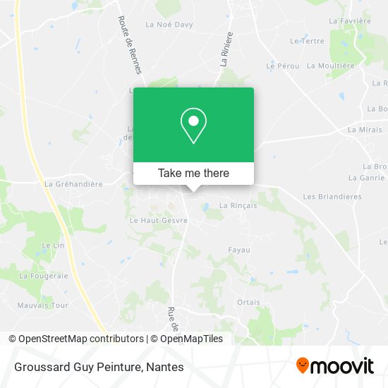 Groussard Guy Peinture map