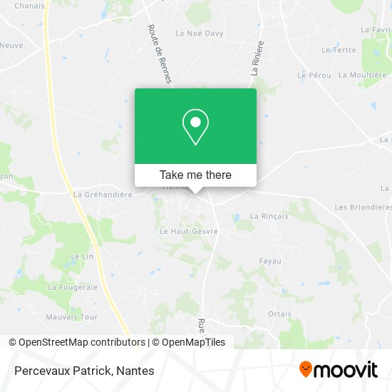 Percevaux Patrick map