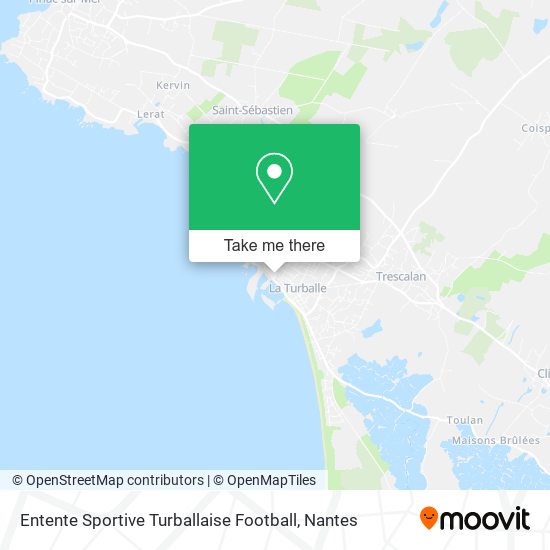 Entente Sportive Turballaise Football map