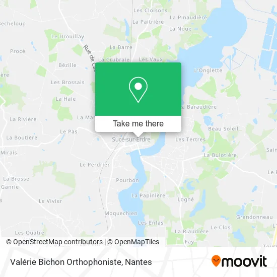 Valérie Bichon Orthophoniste map