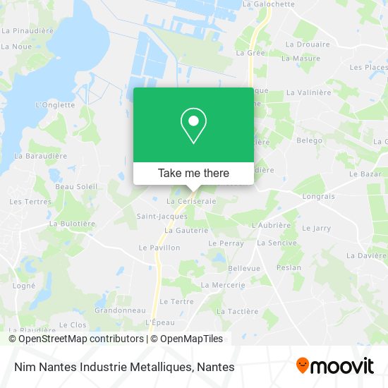 Nim Nantes Industrie Metalliques map