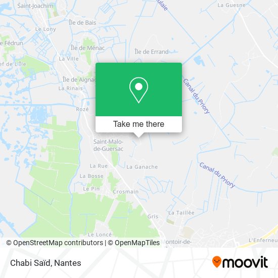 Chabi Saïd map