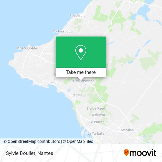 Sylvie Bouliet map