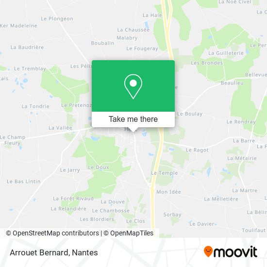 Arrouet Bernard map