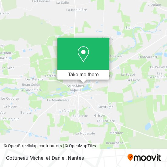 Cottineau Michel et Daniel map