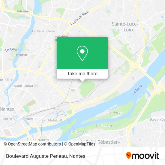 Boulevard Auguste Peneau map
