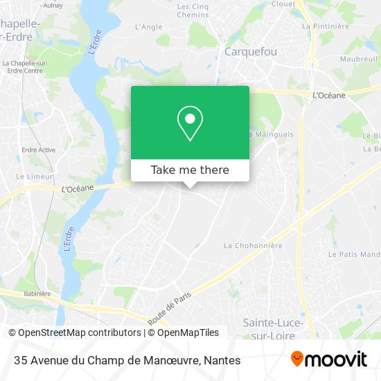 35 Avenue du Champ de Manœuvre map