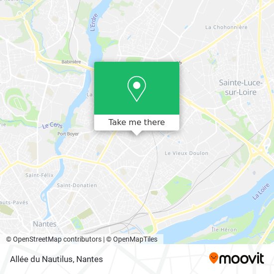 Allée du Nautilus map