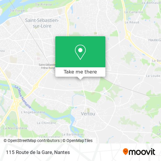 115 Route de la Gare map