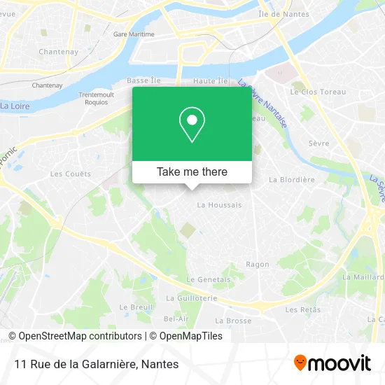 Mapa 11 Rue de la Galarnière