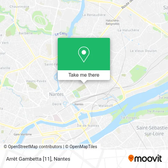 Mapa Arrêt Gambetta [11]