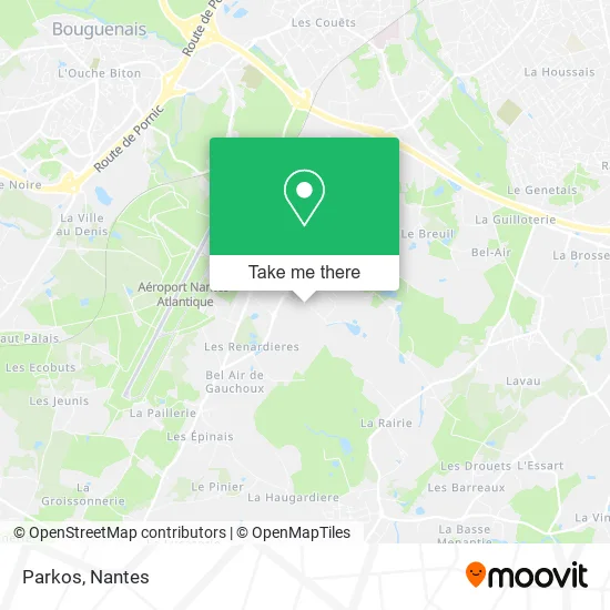 Mapa Parkos