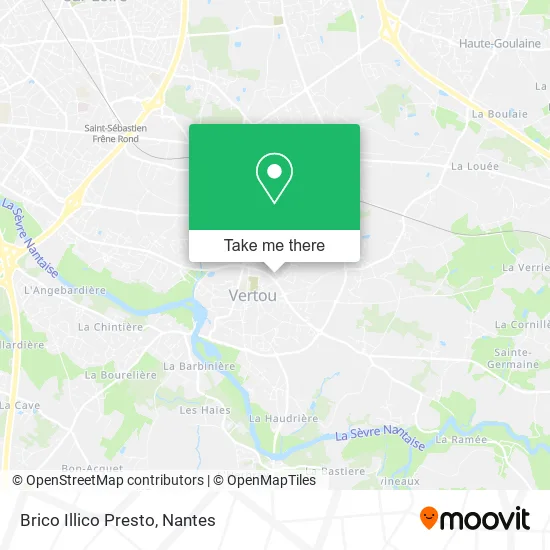 Brico Illico Presto map