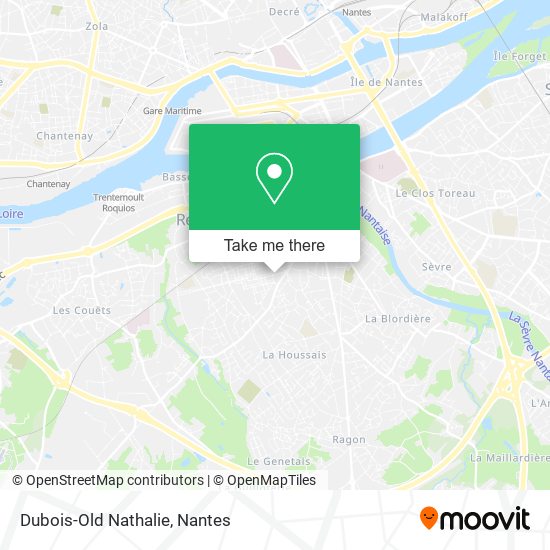 Mapa Dubois-Old Nathalie