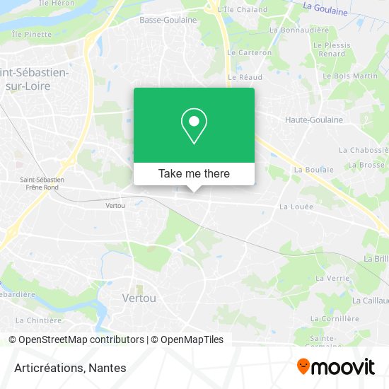 Articréations map