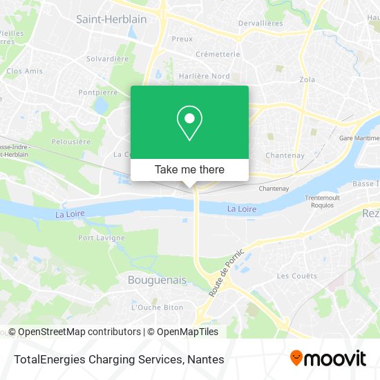 TotalEnergies Charging Services map