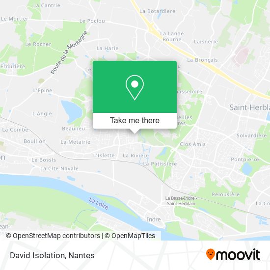 David Isolation map