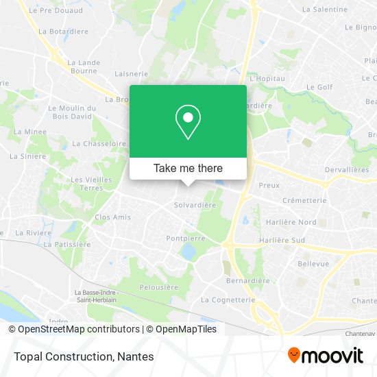 Topal Construction map