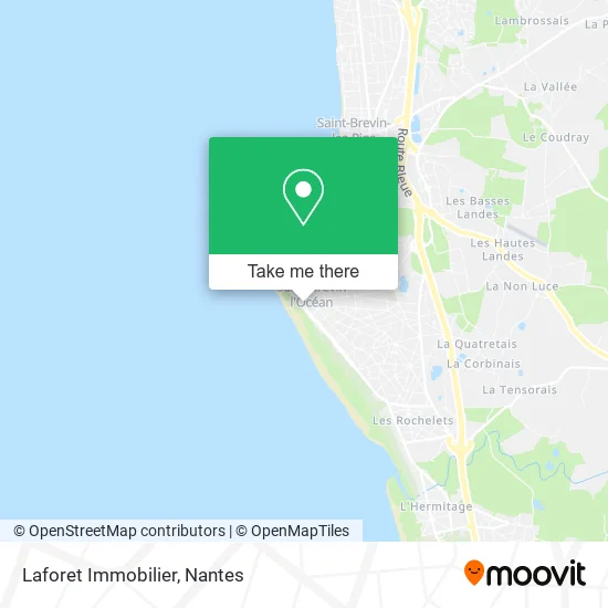 Laforet Immobilier map