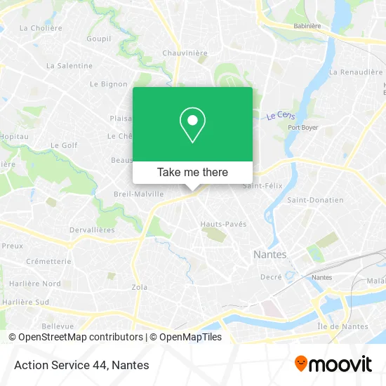 Mapa Action Service 44