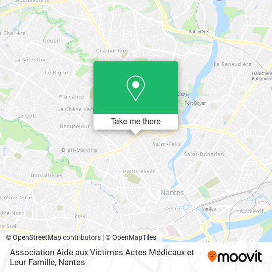 Mapa Association Aide aux Victimes Actes Médicaux et Leur Famille