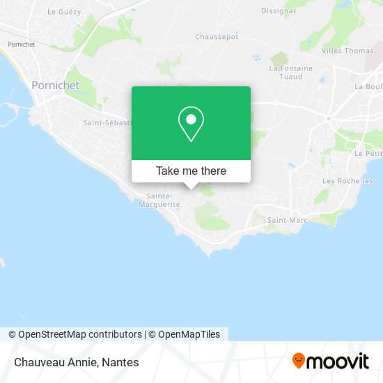 Mapa Chauveau Annie