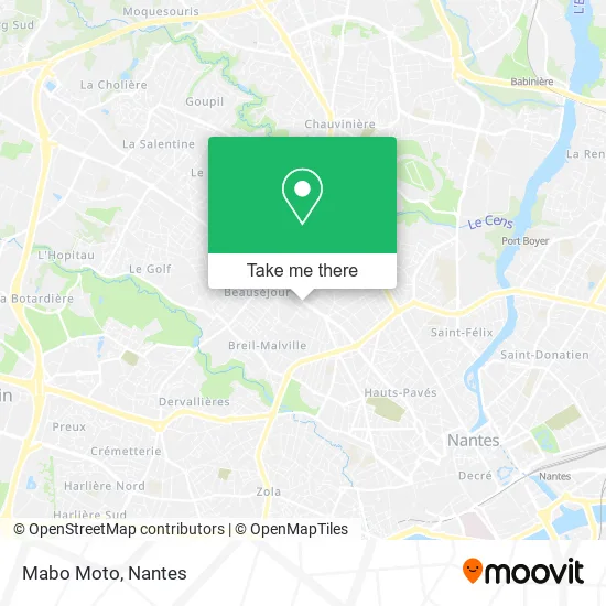Mapa Mabo Moto